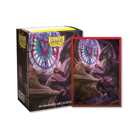 Brushed Art - Valentine Dragons 2022- Dragons Shield 100 sztuk 88x63