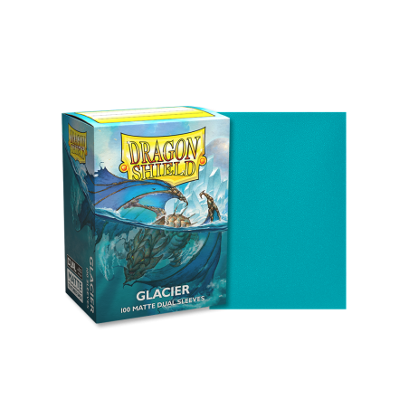 Matte Dual - Glacier - Dragons Shield 100 sztuk 88x63