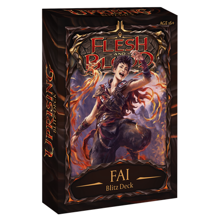 Flesh and Blood TCG “Uprising: Fai" Blitz Deck